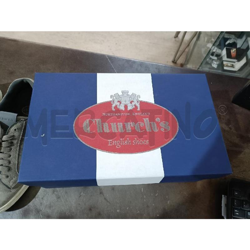 SNEAKERS UOMO SCAMOSCIATO GRIGIO CHURCHS MIRFIELD | Mercatino dell'Usato San  benedetto del tronto 5