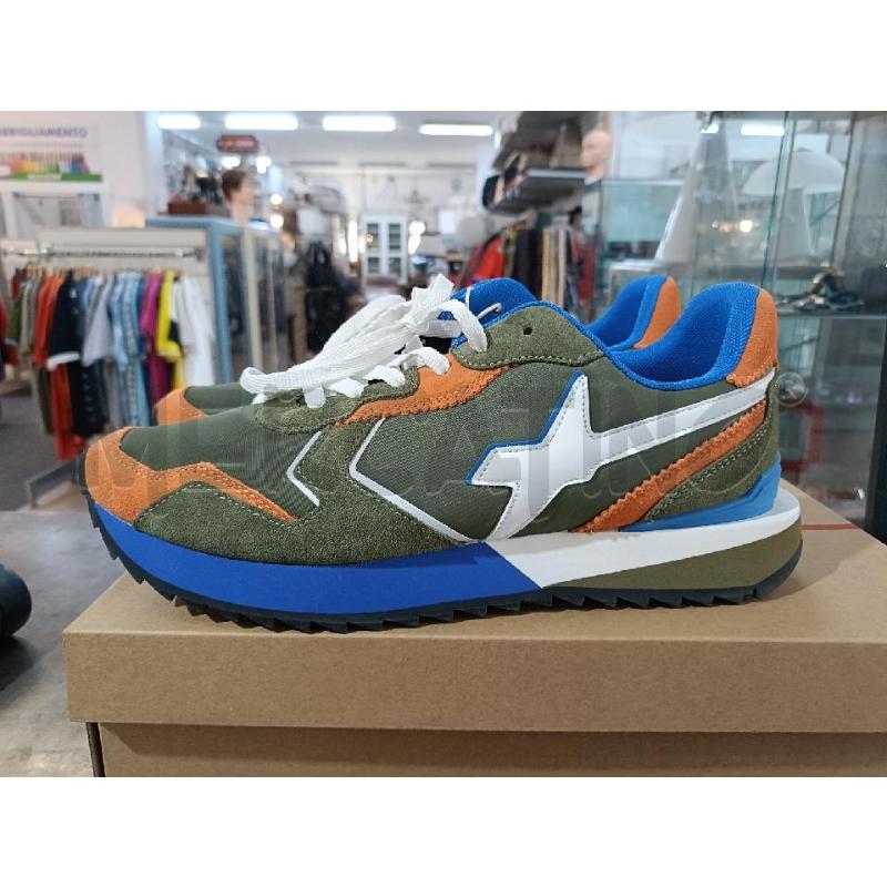 SNEAKERS UOMO VERDE BLU ARANCIO W6YZ | Mercatino dell'Usato San  benedetto del tronto 2