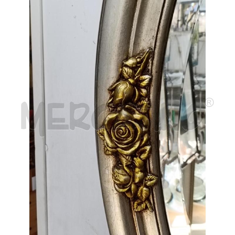 SPECCHIO CORNICE OVALE SPECCHIO MOLATO | Mercatino dell'Usato San  benedetto del tronto 2