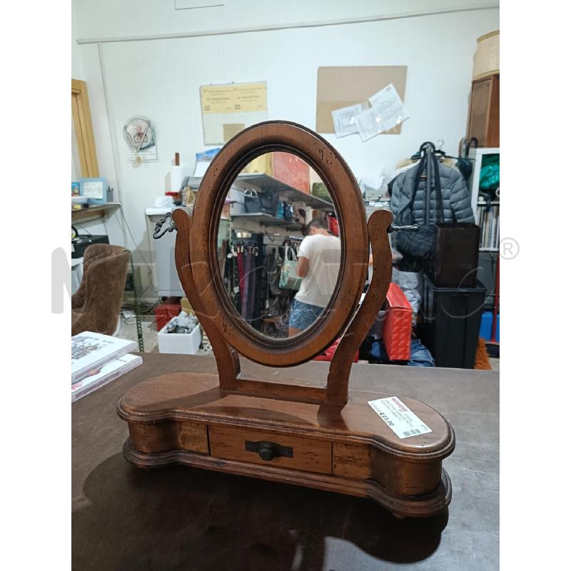 SPECCHIO CORNICE ROTONDA CON CASSETTINO | Mercatino dell'Usato San  benedetto del tronto 1