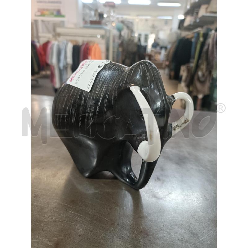 STATUA MAMMUT NERO | Mercatino dell'Usato San  benedetto del tronto 1
