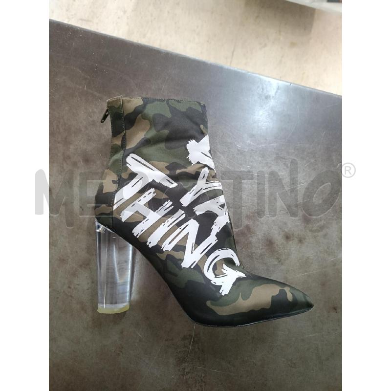 STIVALETTI DONNA CAMOUFLAGE VERDE ALDO TACCO PLEXIGLASS | Mercatino dell'Usato San  benedetto del tronto 1