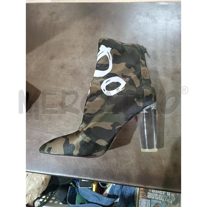 STIVALETTI DONNA CAMOUFLAGE VERDE ALDO TACCO PLEXIGLASS | Mercatino dell'Usato San  benedetto del tronto 2