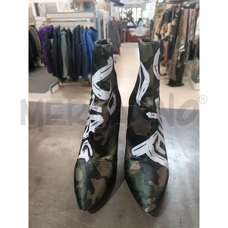 STIVALETTI DONNA CAMOUFLAGE VERDE ALDO TACCO PLEXIGLASS | Mercatino dell'Usato San  benedetto del tronto 3