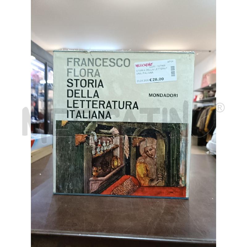STORIA DELLA LETTERATURA ITALIANA | Mercatino dell'Usato San  benedetto del tronto 1