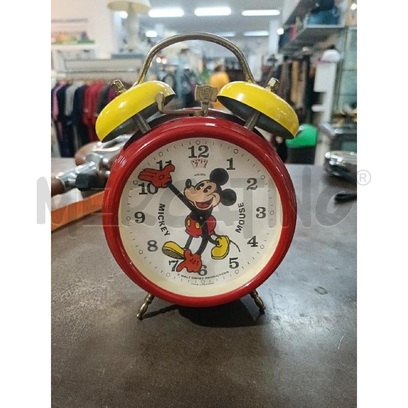 SVEGLIA TOPOLINO ROSSA | Mercatino dell'Usato San  benedetto del tronto 1