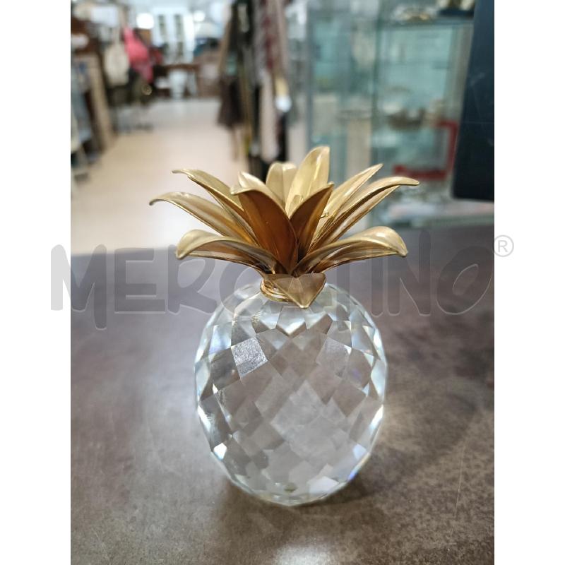 SWAROVSKI ANANAS FOGLIE DORATE | Mercatino dell'Usato San  benedetto del tronto 1