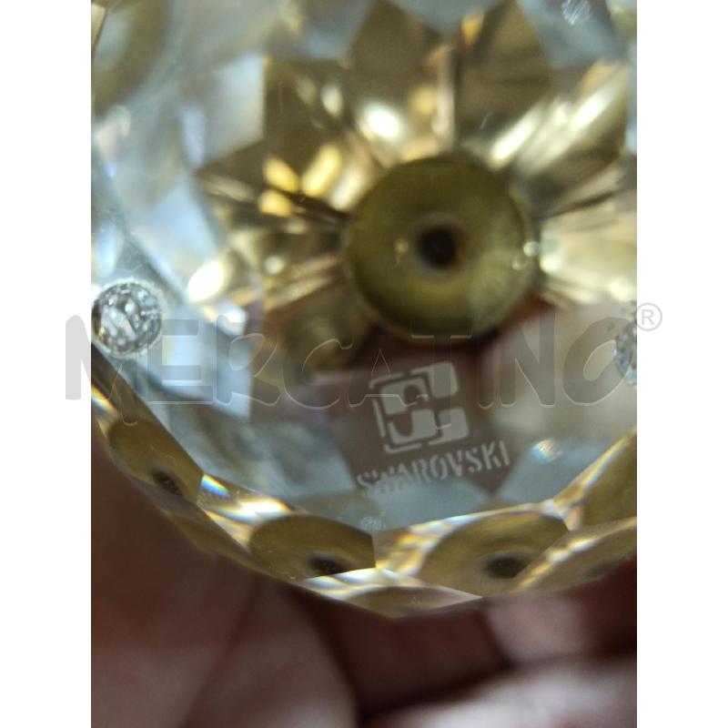 SWAROVSKI ANANAS FOGLIE DORATE | Mercatino dell'Usato San  benedetto del tronto 3