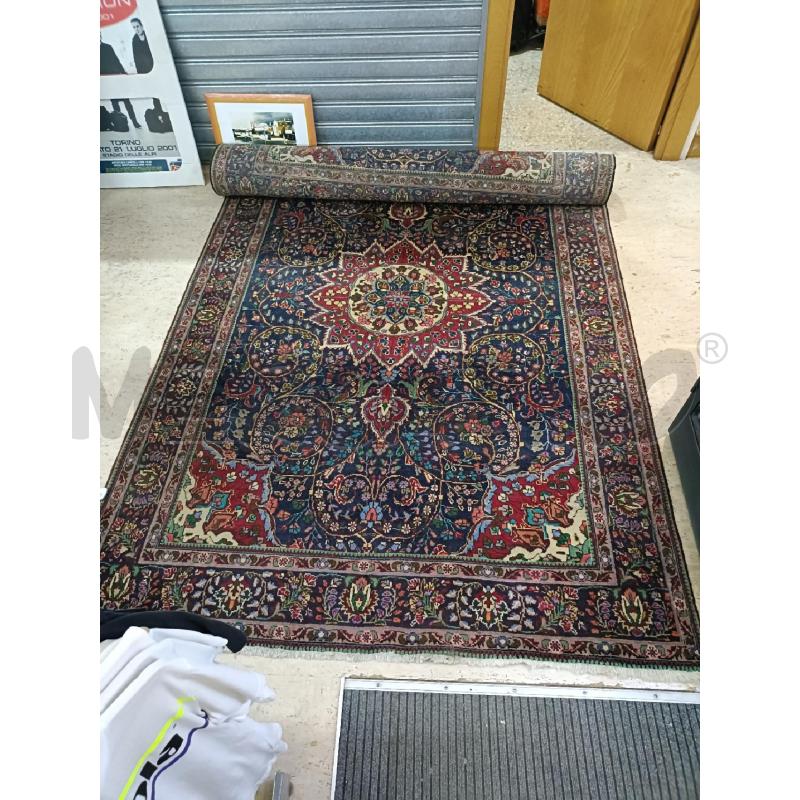 TAPPETO RETTANGOLARE PERSIANO 2X3 FANTASIA ROSSO BLU | Mercatino dell'Usato San  benedetto del tronto 1