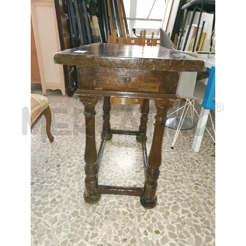 TAVOLINO LEGNO DUE CASSETTI | Mercatino dell'Usato San  benedetto del tronto 2