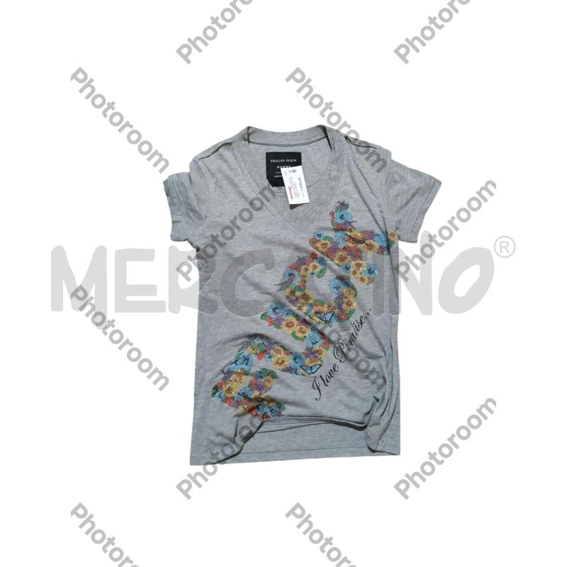 T SHIRT UOMO FUCK PAILLETTES PHILIPP PLEIN HOMME | Mercatino dell'Usato San  benedetto del tronto 1