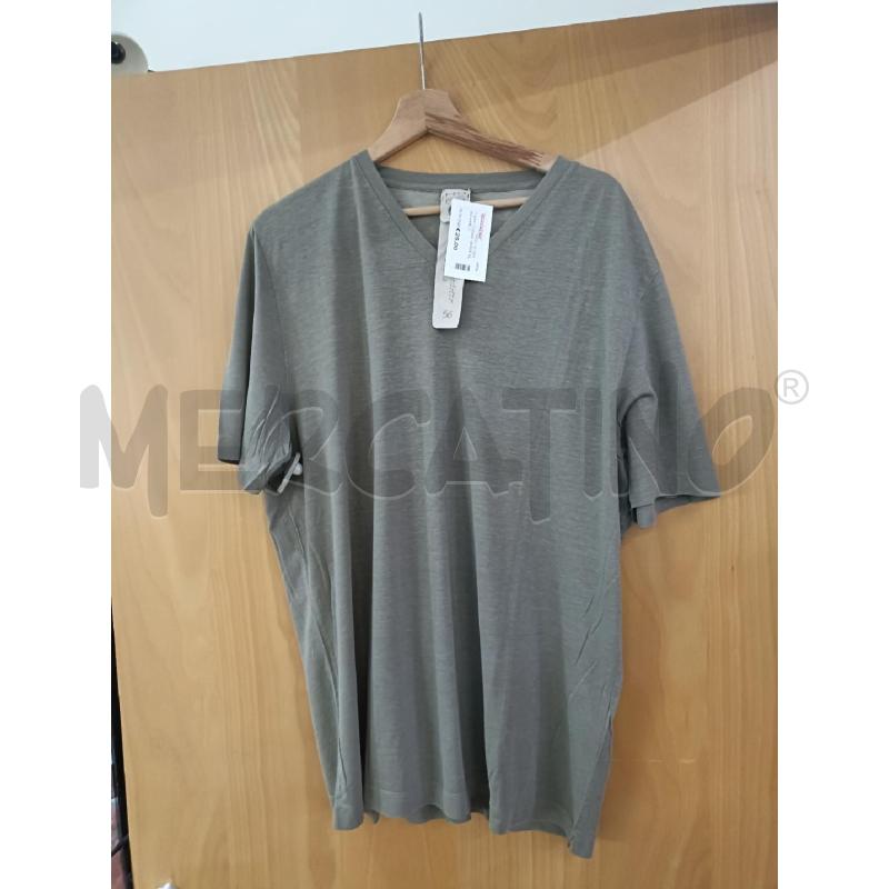 T SHIRT UOMO VERDE OLIVA H953 | Mercatino dell'Usato San  benedetto del tronto 1