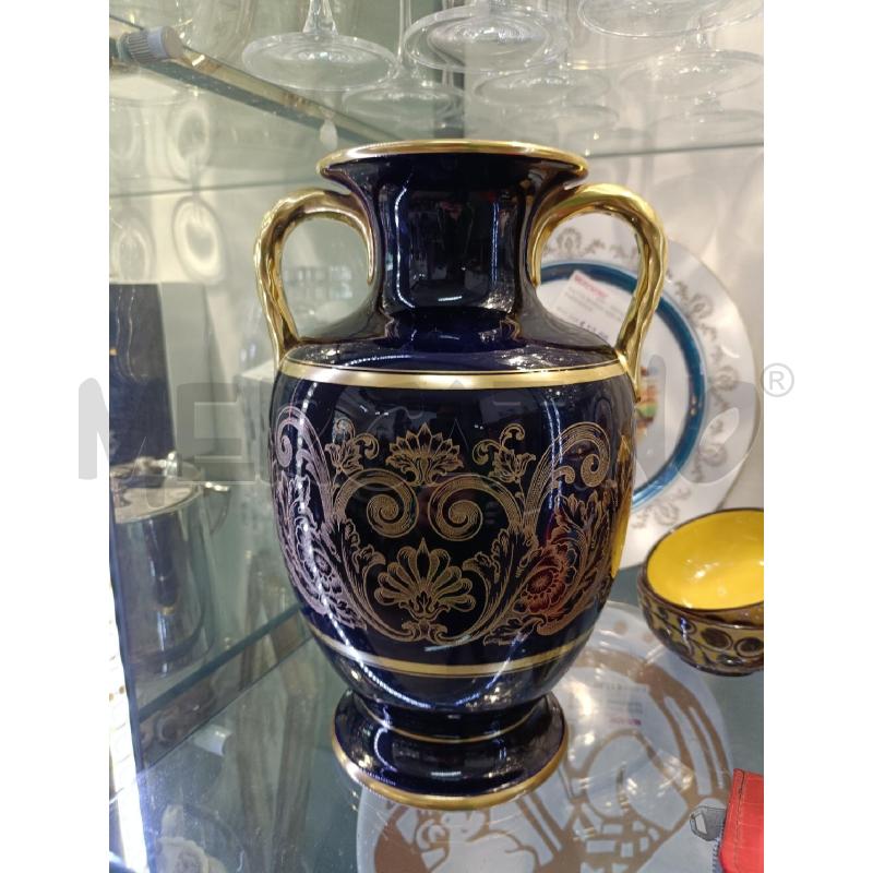 VASO BLU COBALTO HUTSCHENREUTER HOHENBERG | Mercatino dell'Usato San  benedetto del tronto 1