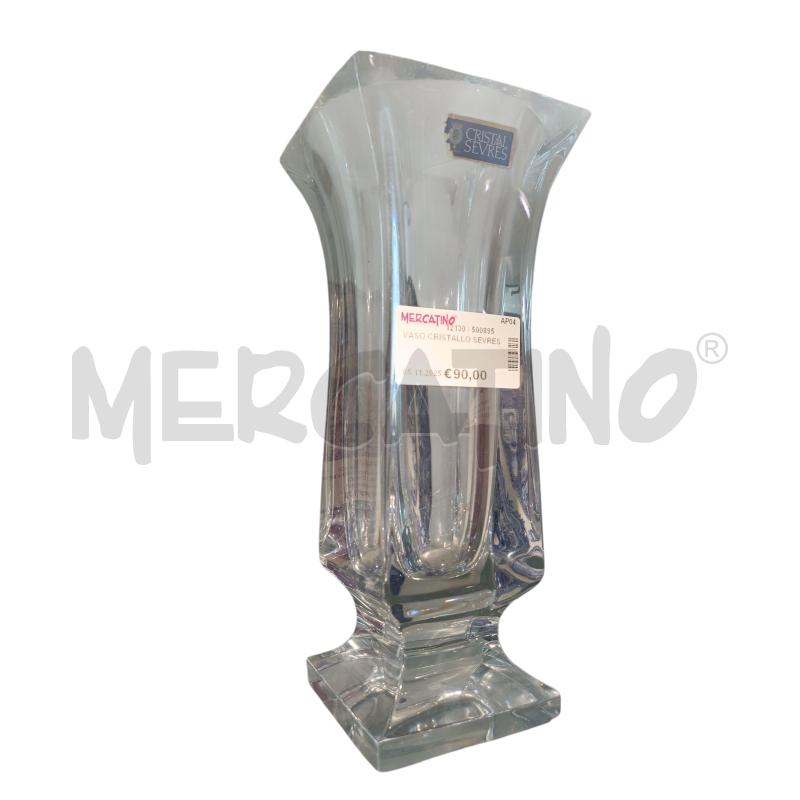 VASO CRISTALLO SEVRES  | Mercatino dell'Usato San  benedetto del tronto 1