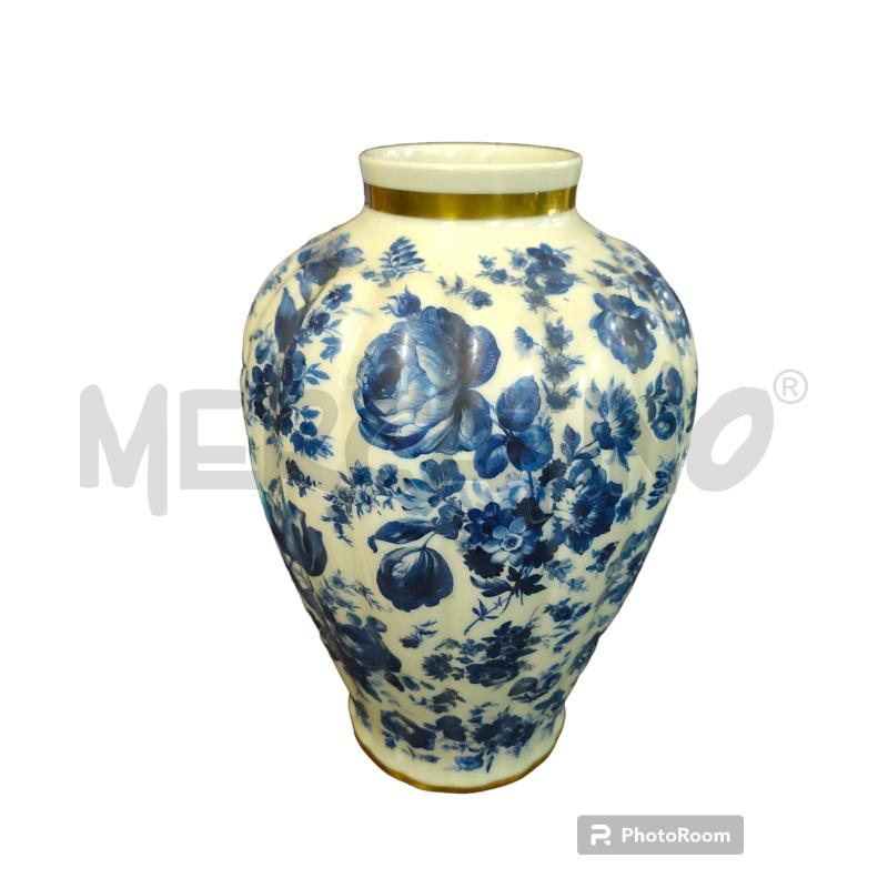 Vaso fiori blu thomas