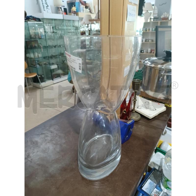 VASO VETRO INCROCIO AL MMMMMMMM | Mercatino dell'Usato San  benedetto del tronto 1