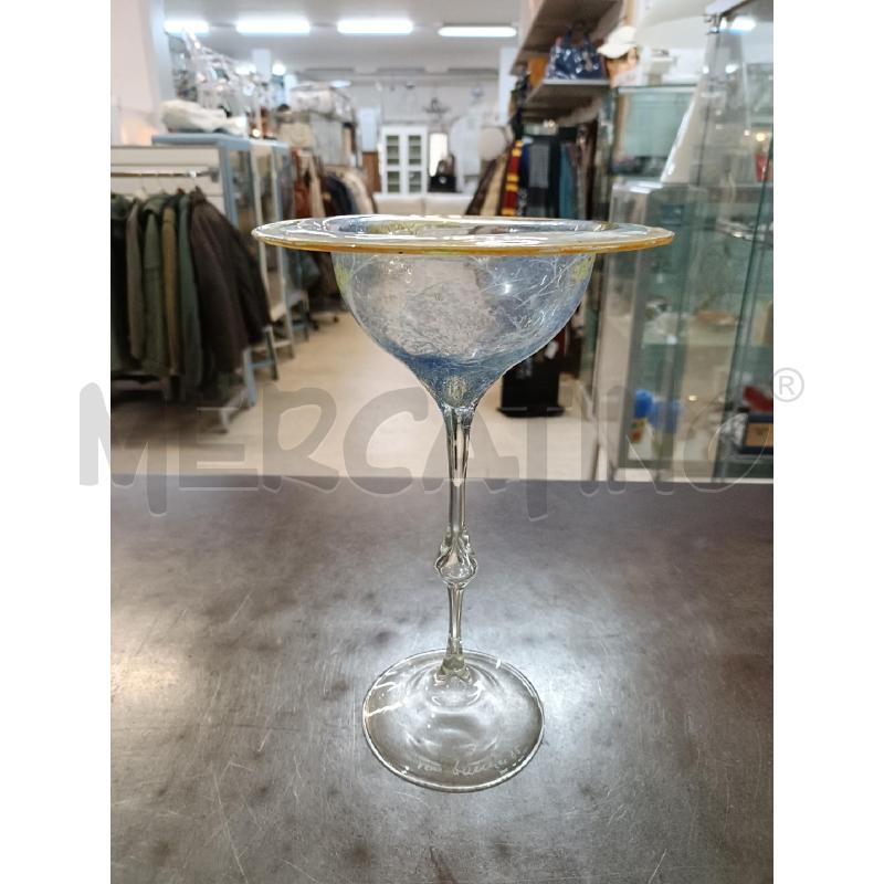 VASO VETRO VERA WALTHER 1985  | Mercatino dell'Usato San  benedetto del tronto 1
