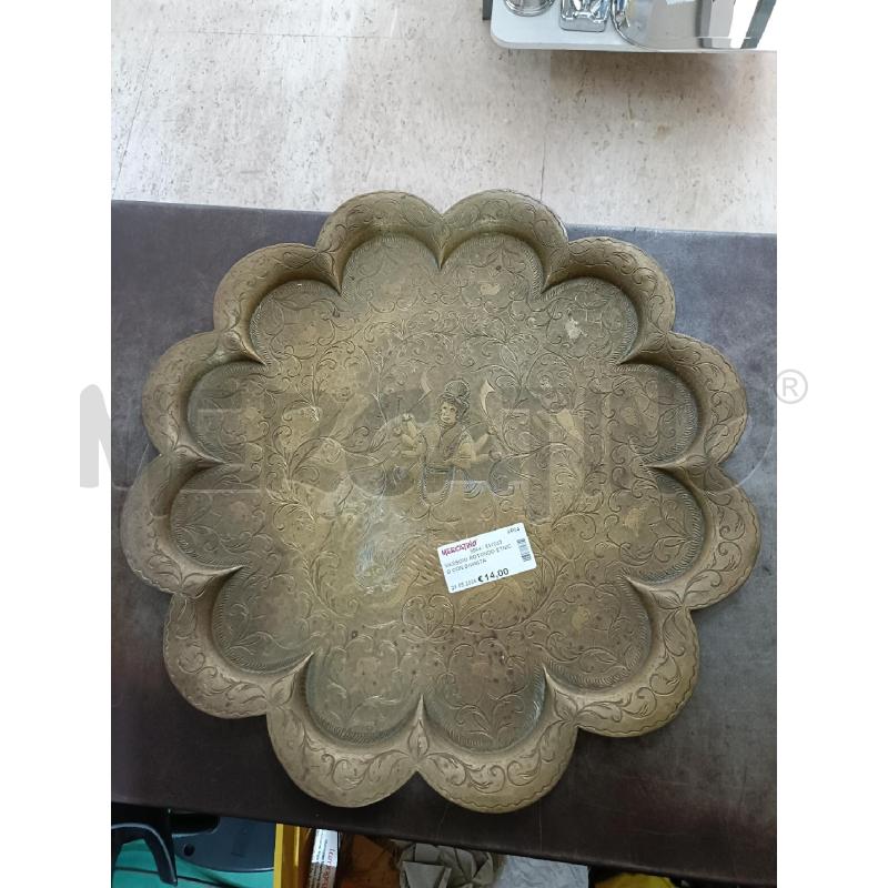VASSOIO ROTONDO ETNICO CON DIVINITA | Mercatino dell'Usato San  benedetto del tronto 1