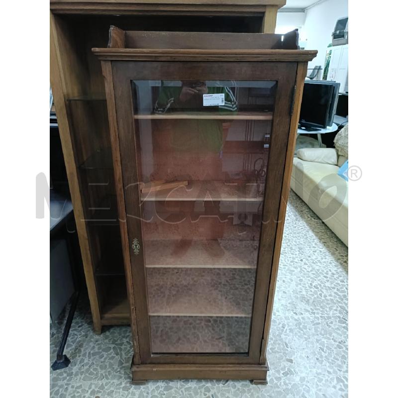 VETRINA VECCHIA LEGNO | Mercatino dell'Usato San  benedetto del tronto 1