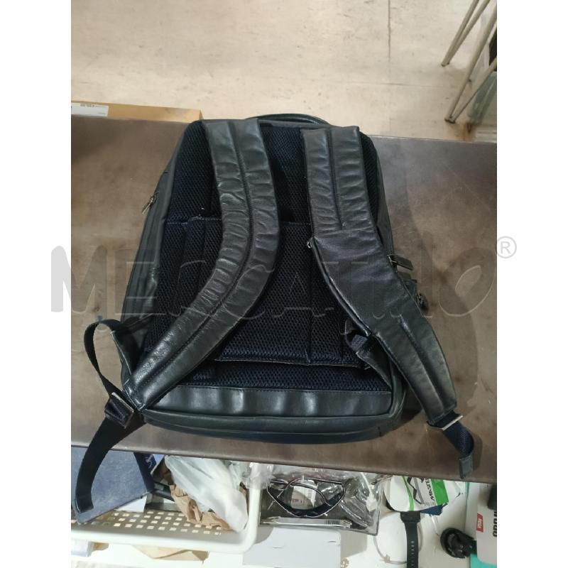 ZAINO PELLE BLU PIQUADRO | Mercatino dell'Usato San  benedetto del tronto 2