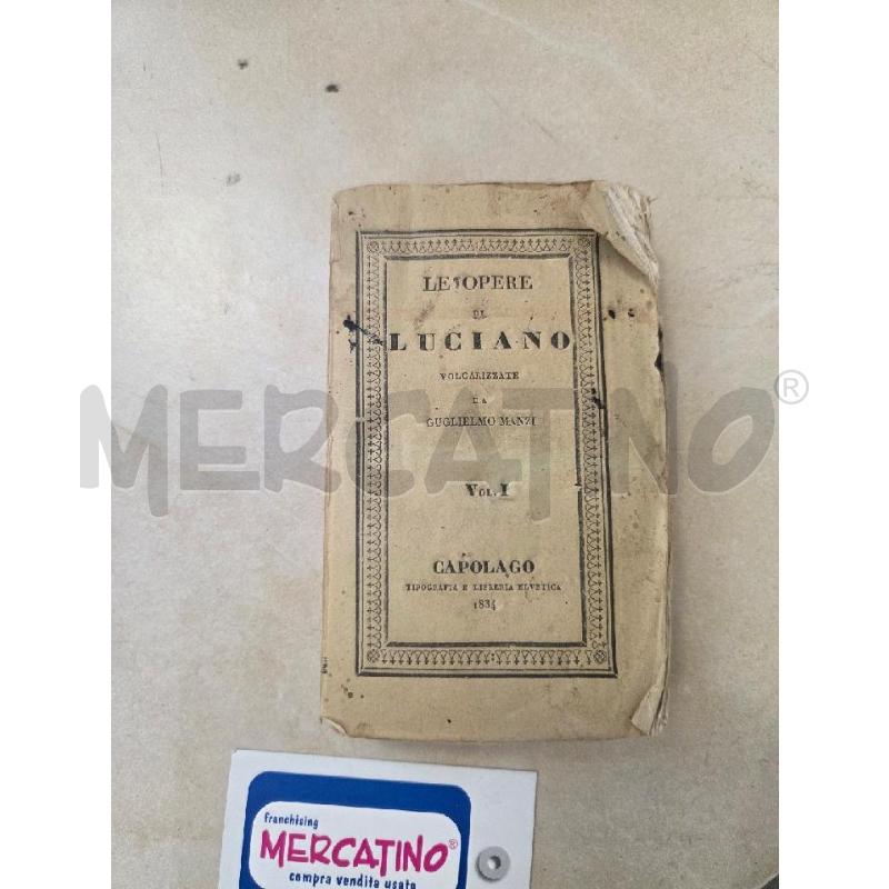 1834 LE OPERE DI LUCIANO | Mercatino dell'Usato L'aquila - loc. vetoio 1