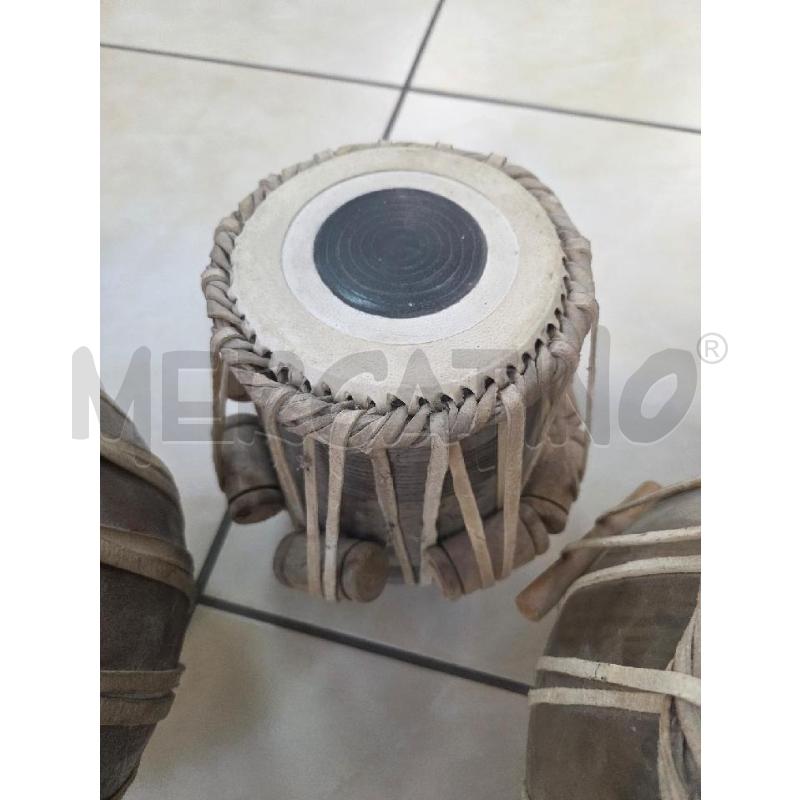 3/TAMBURI TABLA INDIANI SET | Mercatino dell'Usato L'aquila - loc. vetoio 3