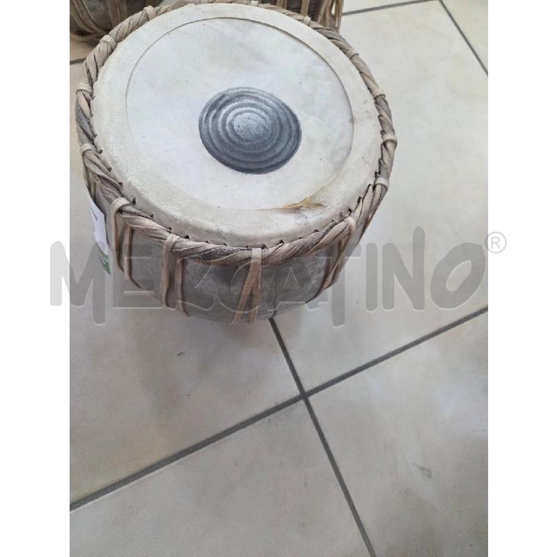3/TAMBURI TABLA INDIANI SET | Mercatino dell'Usato L'aquila - loc. vetoio 4