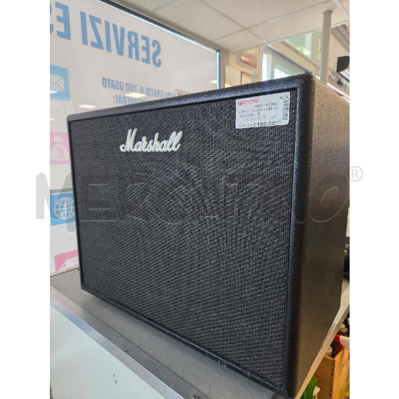 AMPLIFICATORE CODE 50 MARSHALL | Mercatino dell'Usato L'aquila - loc. vetoio 1