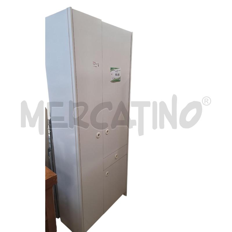 ARMADIETTO BIANCO TIPO SARPIERA | Mercatino dell'Usato L'aquila - loc. vetoio 1