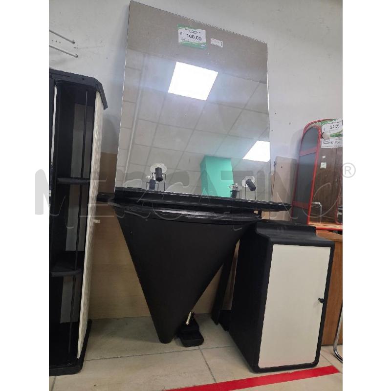 BAGNO COMPLETO BIA/NERO | Mercatino dell'Usato L'aquila - loc. vetoio 1