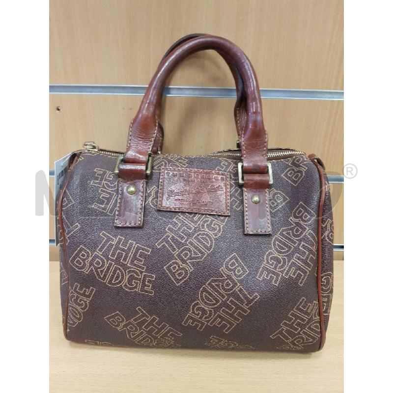 BORSA DONNA BAULETTO THE BRIDGE CON SCRITTE  | Mercatino dell'Usato L'aquila - loc. vetoio 1