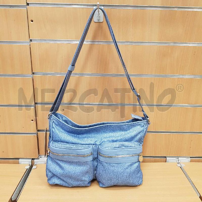 BORSA DONNA BORBONESE AZZURRA 2 RTASCHINE  | Mercatino dell'Usato L'aquila - loc. vetoio 1