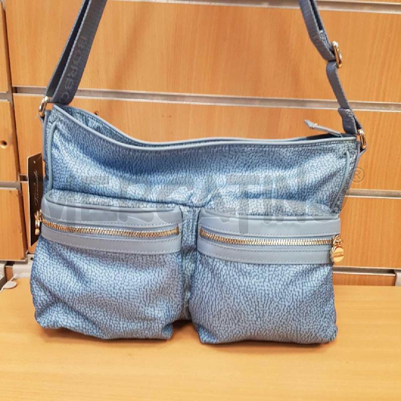 BORSA DONNA BORBONESE AZZURRA 2 RTASCHINE  | Mercatino dell'Usato L'aquila - loc. vetoio 2