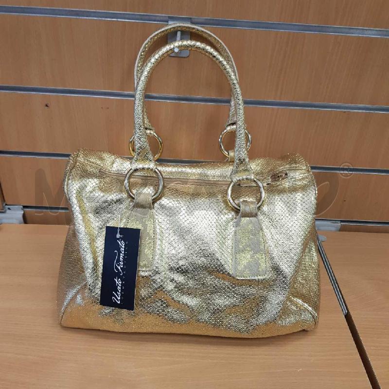 BORSA DONNA DORATA PULICATI STAMPA PITOANTA | Mercatino dell'Usato L'aquila - loc. vetoio 2