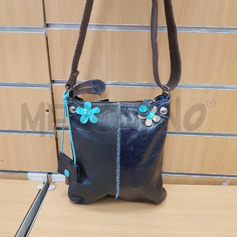 BORSA DONNA GABS BLU BICOLORE  | Mercatino dell'Usato L'aquila - loc. vetoio 2