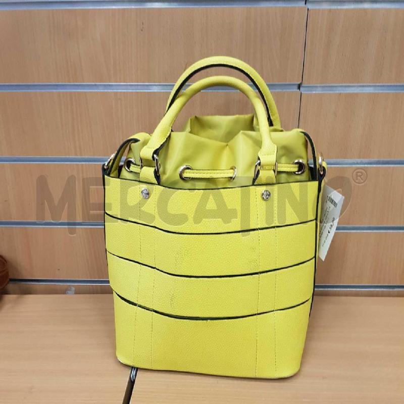 BORSA DONNA GIALLA CAFE NOIR CON SACCA INTERNA | Mercatino dell'Usato L'aquila - loc. vetoio 2