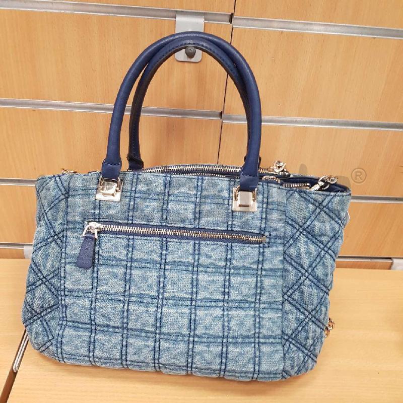 BORSA DONNA GUESS JEANS  TRAP   GRANDE   | Mercatino dell'Usato L'aquila - loc. vetoio 3