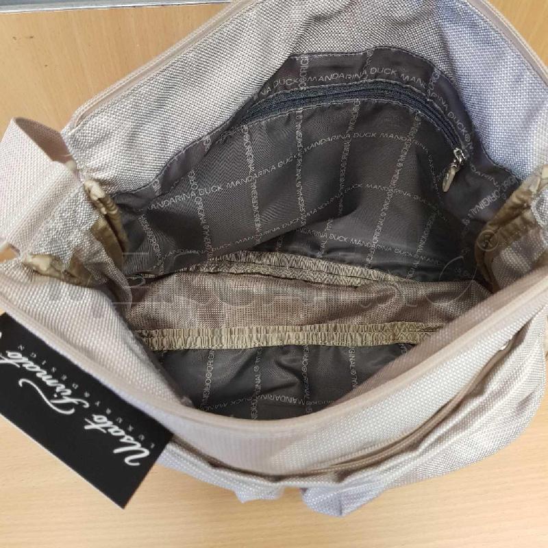 BORSA DONNA MANDARINA DUCK BEIGE TASCHE LEGGERA  | Mercatino dell'Usato L'aquila - loc. vetoio 3