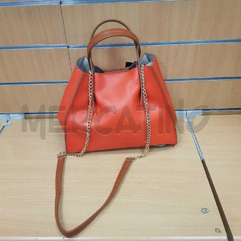 BORSA DONNA MANILA GRACE  ARANCIO A MANO  | Mercatino dell'Usato L'aquila - loc. vetoio 1