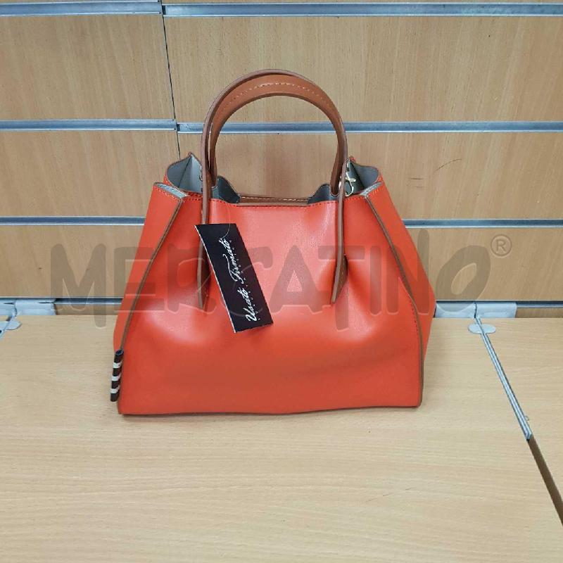 BORSA DONNA MANILA GRACE  ARANCIO A MANO  | Mercatino dell'Usato L'aquila - loc. vetoio 2