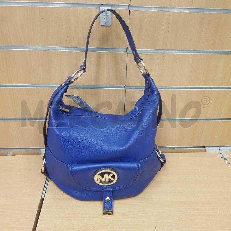 BORSA DONNA MICHAEL KORS BLU ELETTRICO  | Mercatino dell'Usato L'aquila - loc. vetoio 1