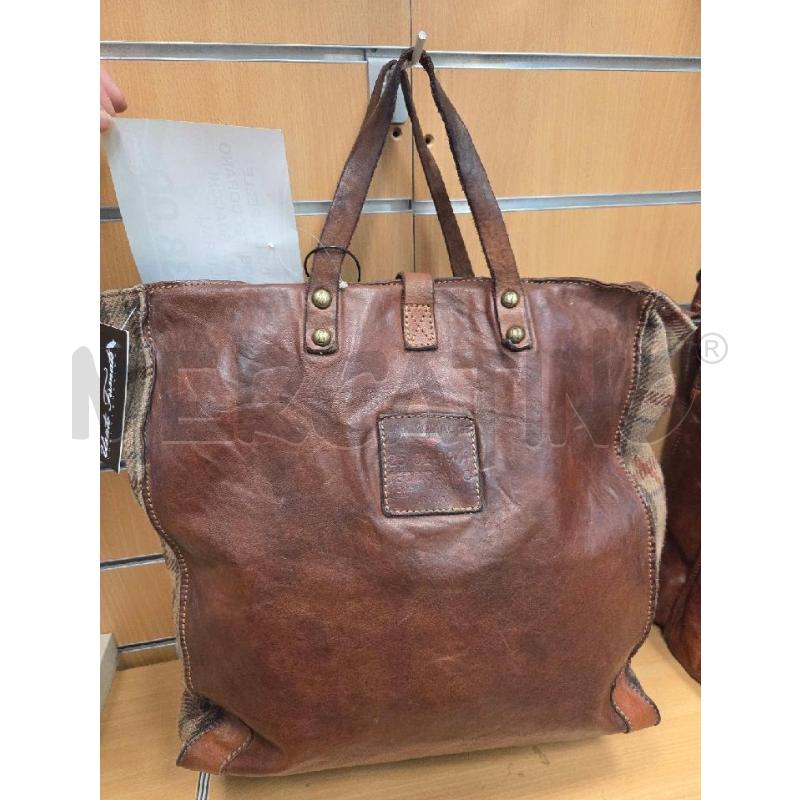 BORSA DONNA PELLE CAMPOMAGGI TEODORANO CON DATA SCACCHI ALTERALI  | Mercatino dell'Usato L'aquila - loc. vetoio 1