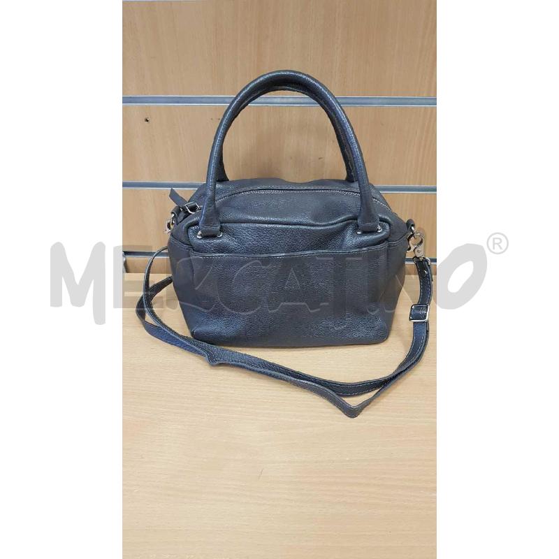 BORSA DONNA PELLE CAROL J GRIGIA | Mercatino dell'Usato L'aquila - loc. vetoio 2