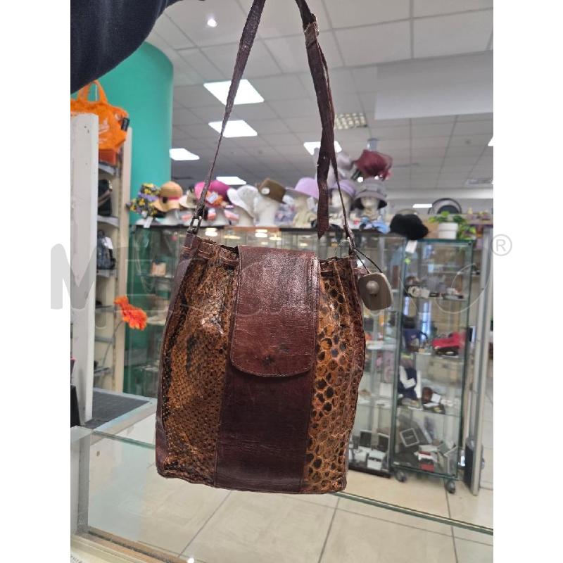 BORSA DONNA RETTILE VINATGE  LATERALI RETTILE   | Mercatino dell'Usato L'aquila - loc. vetoio 1
