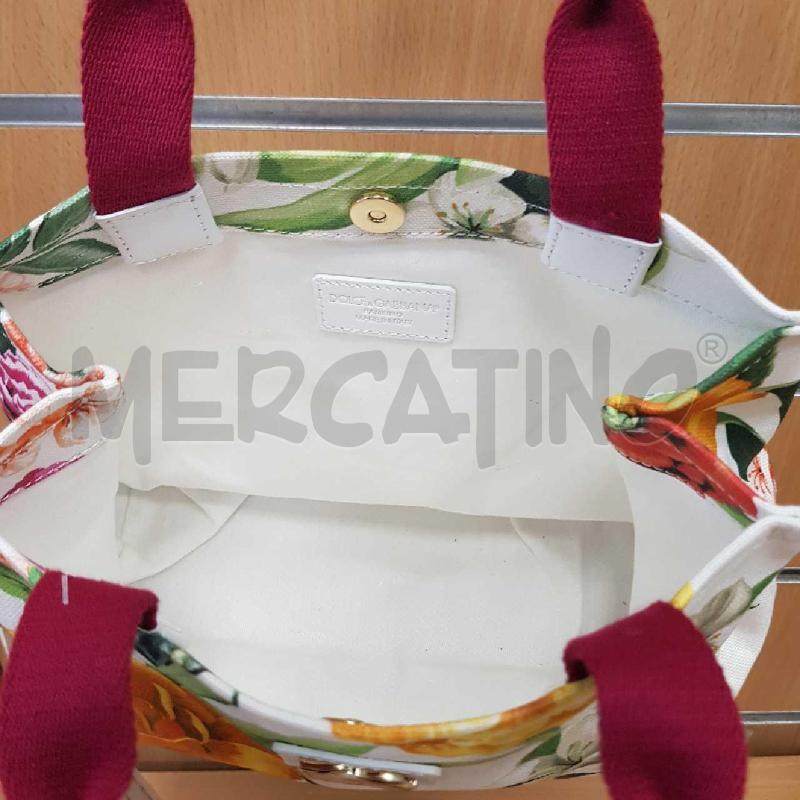 BORSA DONNA SDG FIORI STOFFA | Mercatino dell'Usato L'aquila - loc. vetoio 3