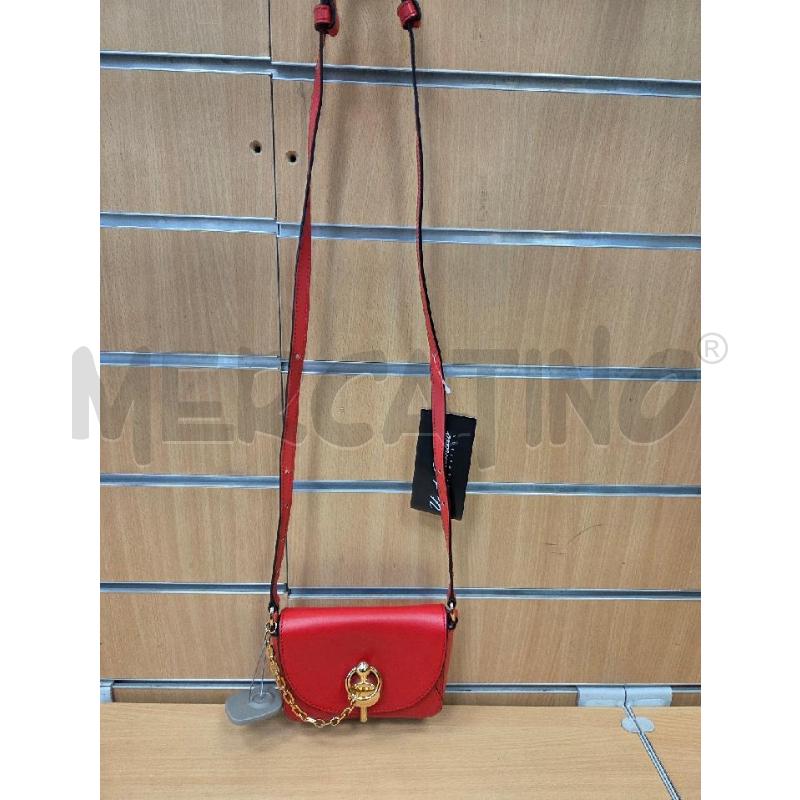 BORSA DONNA TRACOLLA JW ANDERSON ROSSA CON GANCIO  | Mercatino dell'Usato L'aquila - loc. vetoio 2