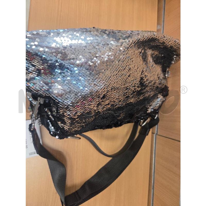 BORSA DONNA TRUSSARDI JEANS  PAILLTTES  ARGENTO  | Mercatino dell'Usato L'aquila - loc. vetoio 3