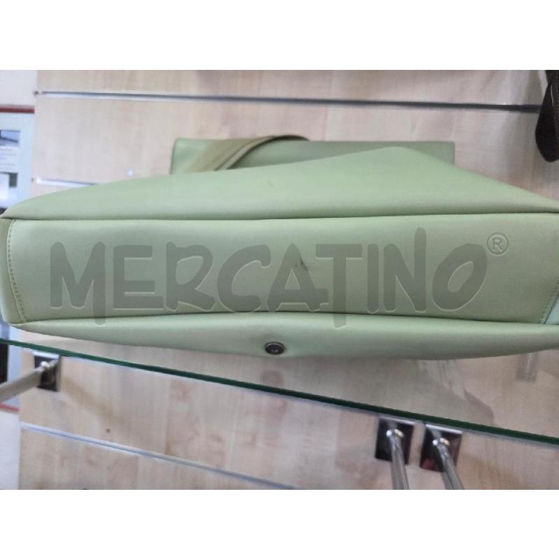 BORSA DONNA VERDE ACQUA PIQUADRO  | Mercatino dell'Usato L'aquila - loc. vetoio 4