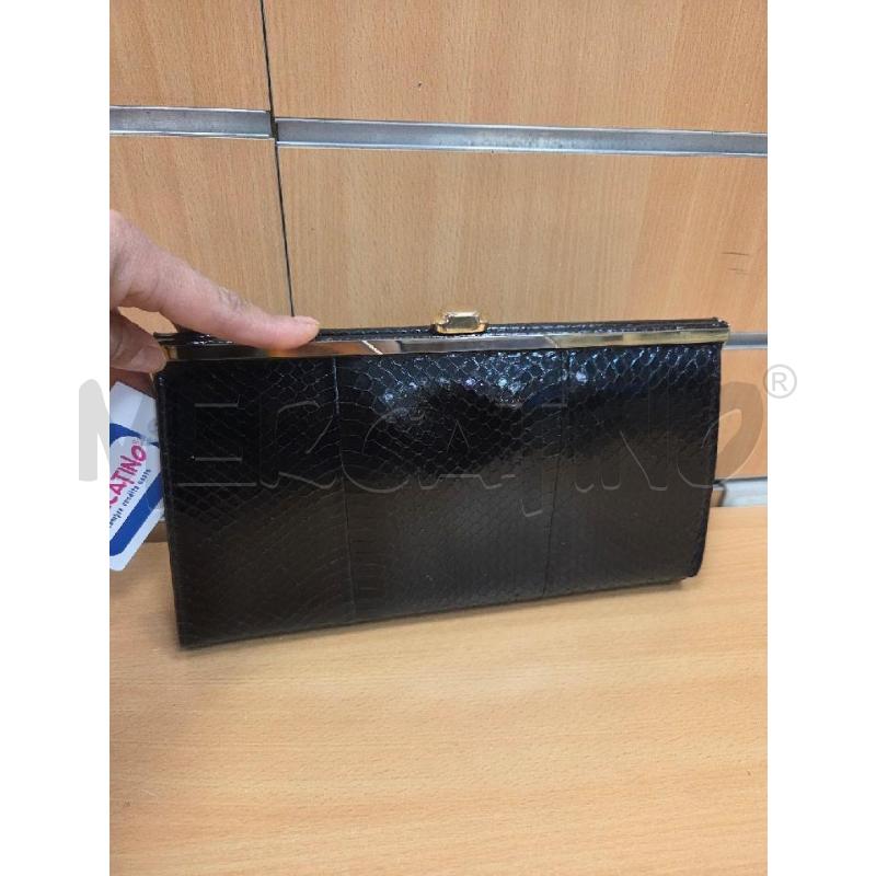 BORSA DONNA VINTAGE PITONATA MANICO INTERNO | Mercatino dell'Usato L'aquila - loc. vetoio 2