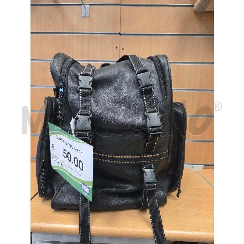 BORSA MOTO  NERA  | Mercatino dell'Usato L'aquila - loc. vetoio 1
